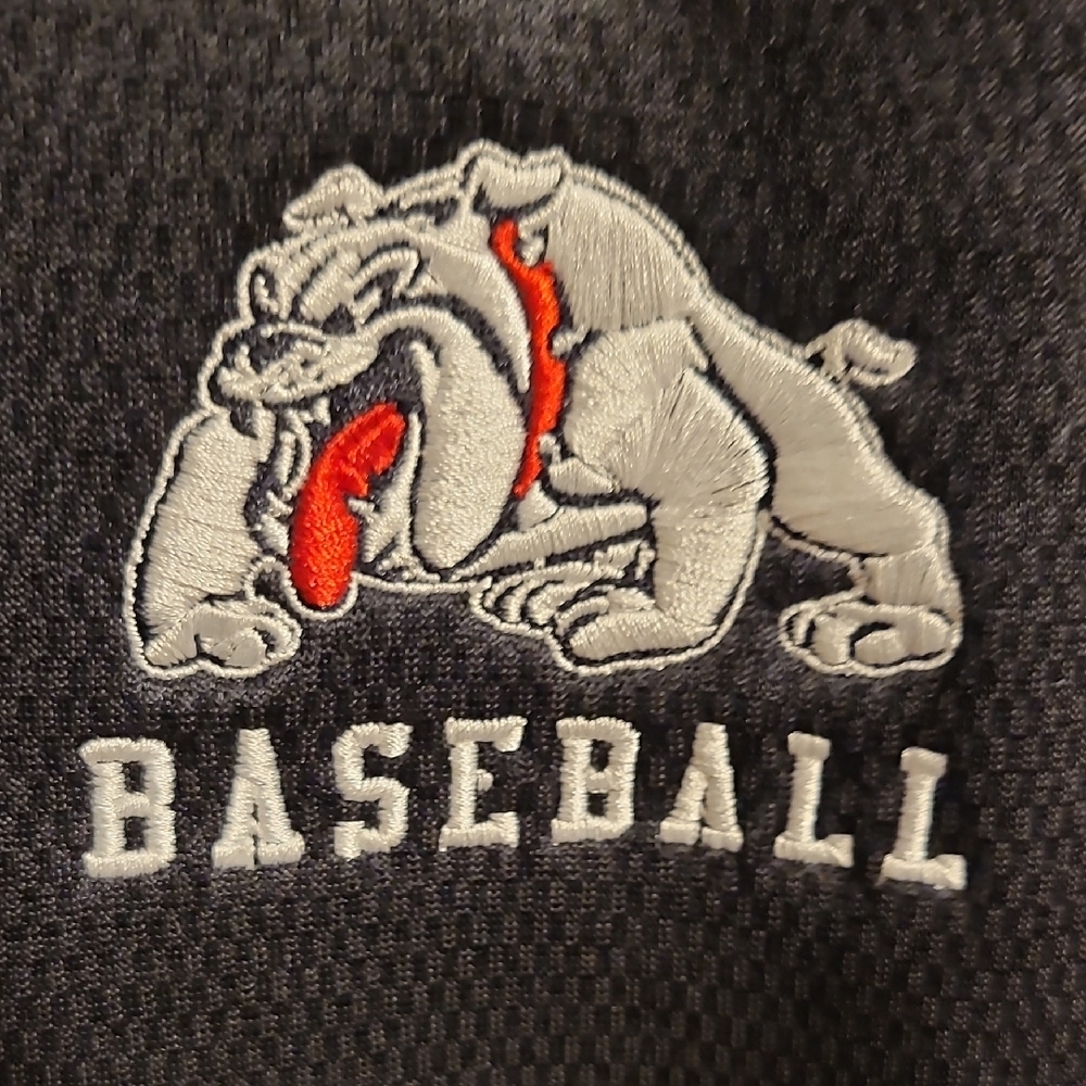 Adidas Dark Gray Baseball Pullover - image 4